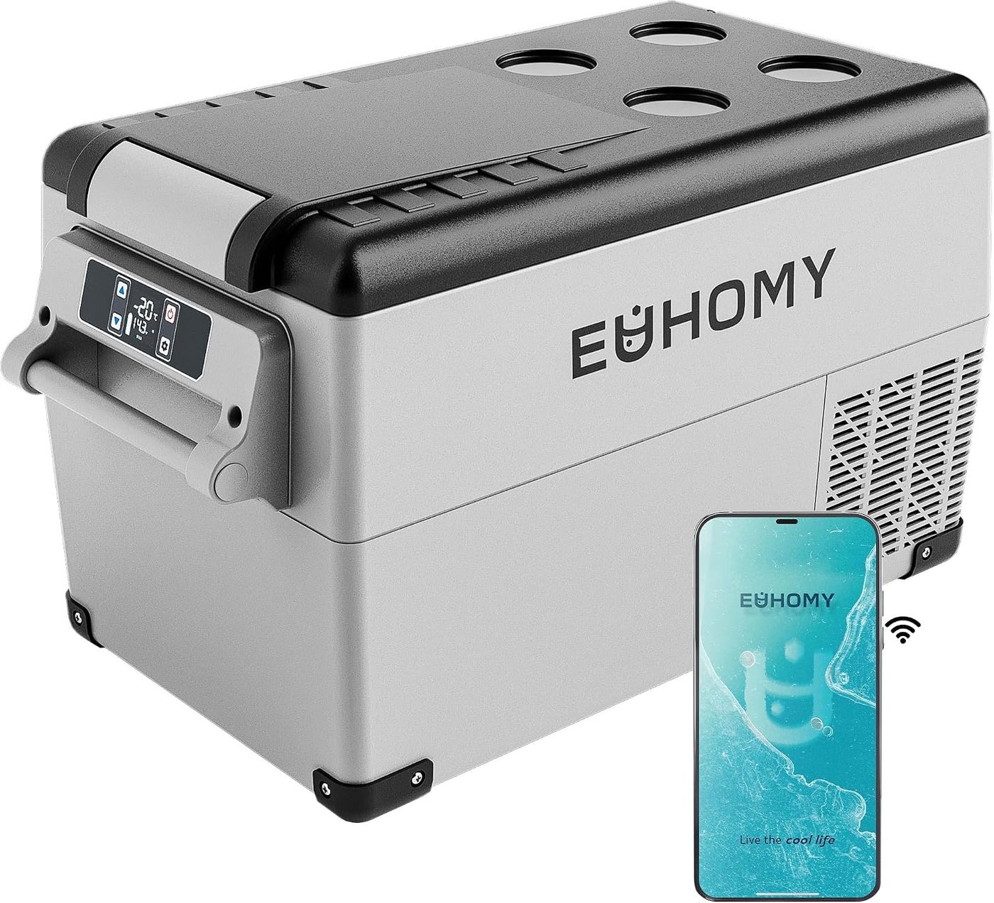 EUHOMY 38 quart 35 liter 12V fridge