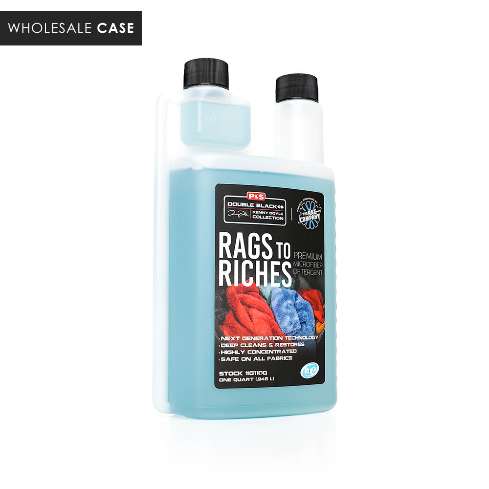 P and S Rags to Riches microfiber detergent quart bottle