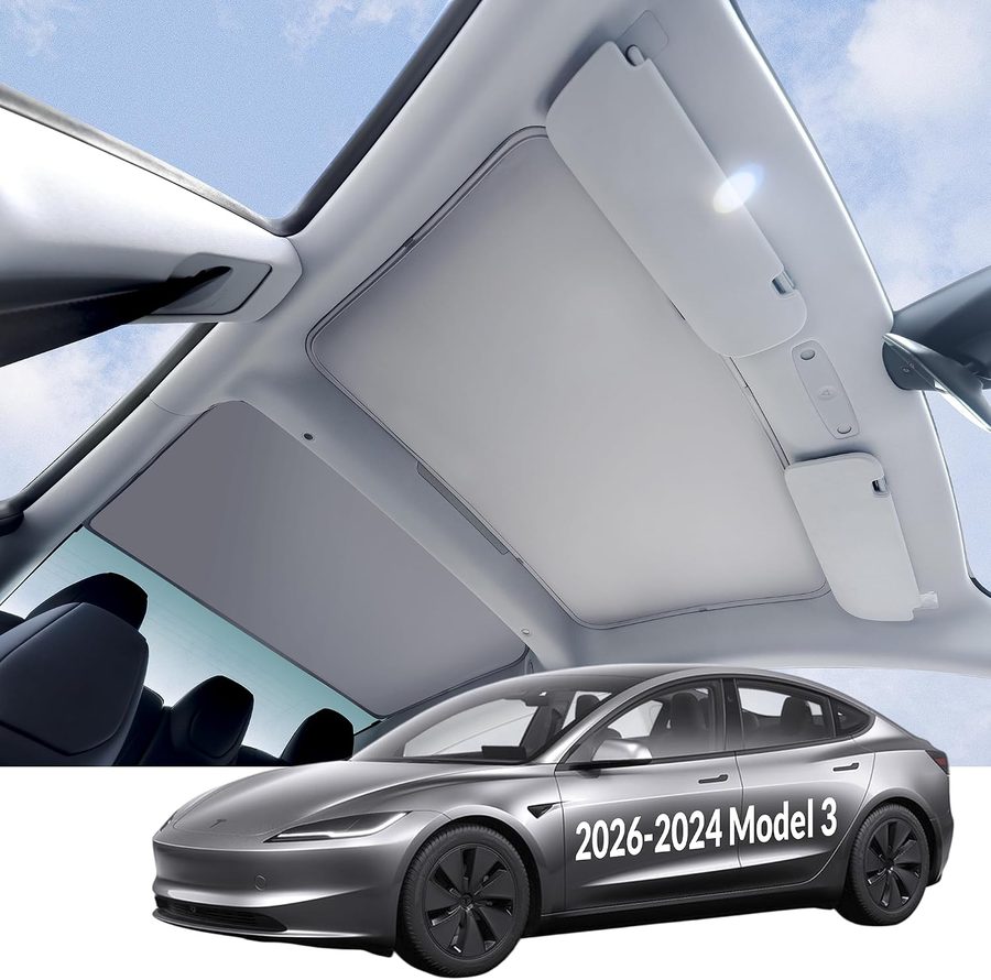 VION Roof Sunshade (Highland 3, interior gray)