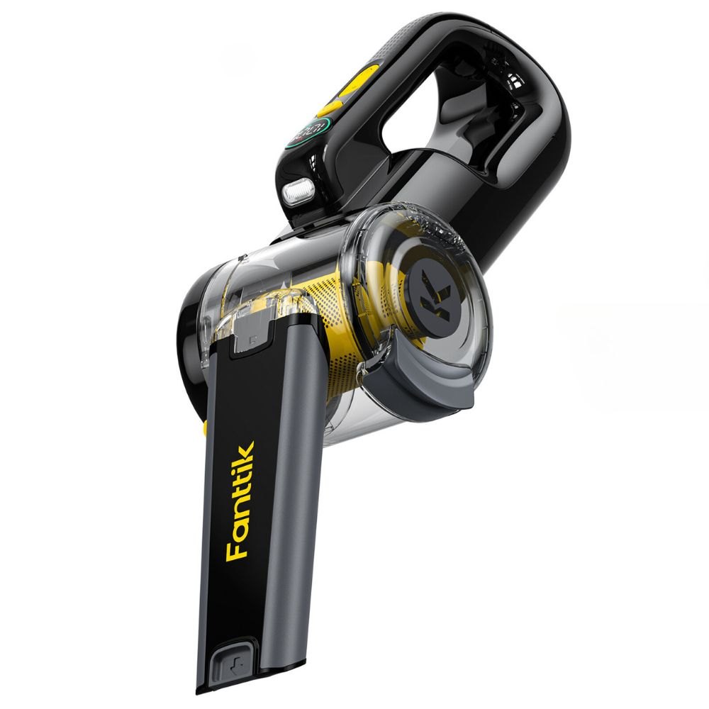 Fanttik Fold V10 APEX Pivot Deluxe cordless car vacuum with flexible hose and pet brush