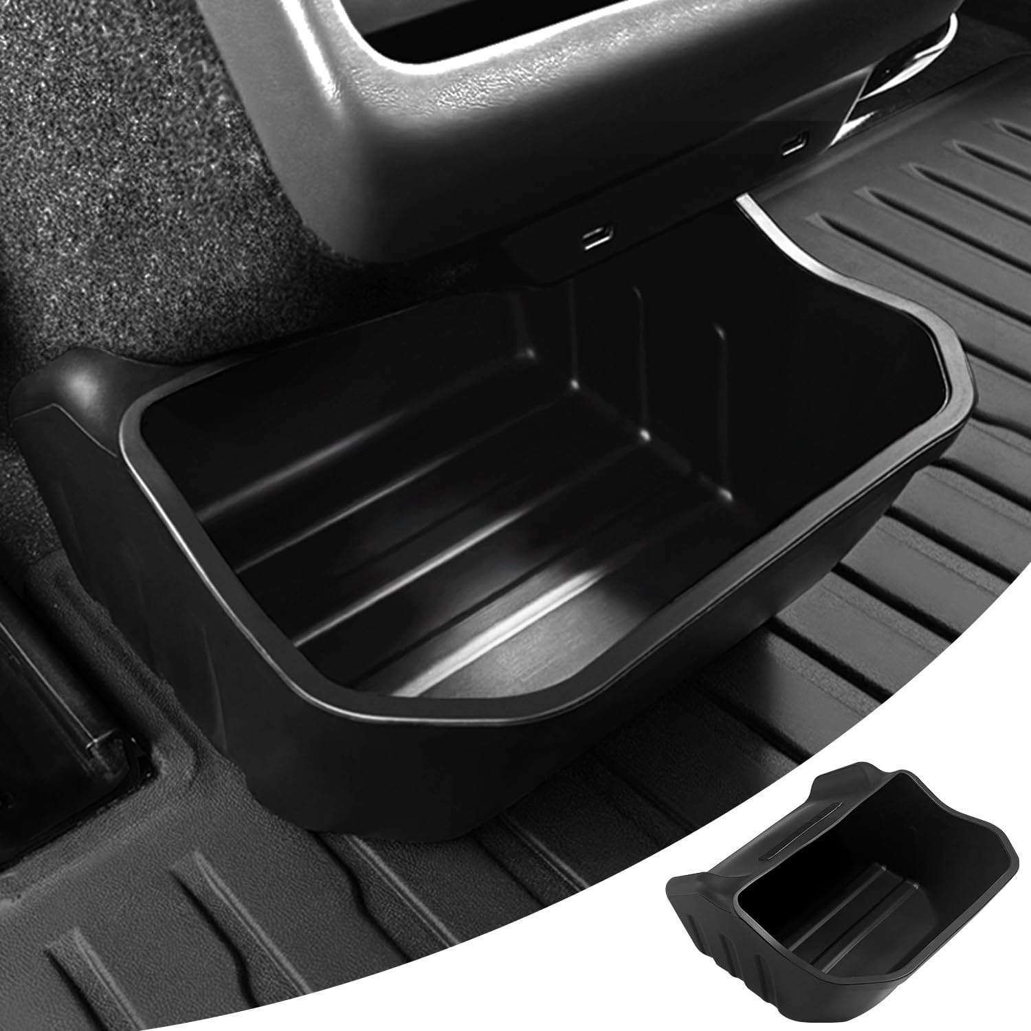 Zanch rear console organizer for Tesla Model 3 Highland 2024–2025