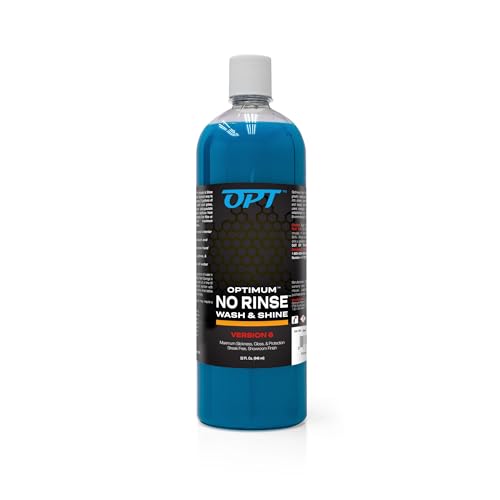 Optimum No Rinse Wash and Shine Version 6 32 ounce bottle