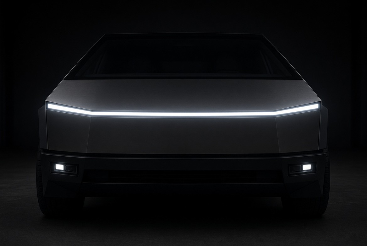Tesla Cybertruck vehicle selector