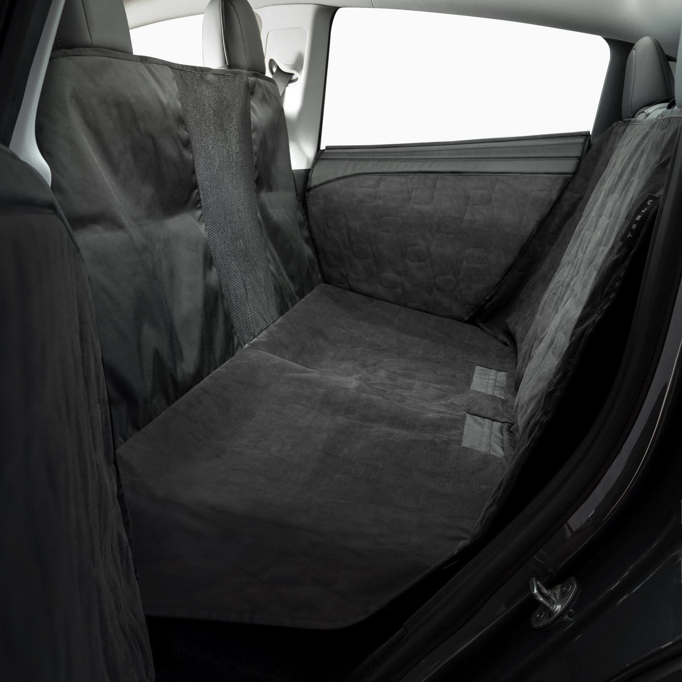 Tesla Model S/3/Y second-row pet liner hammock