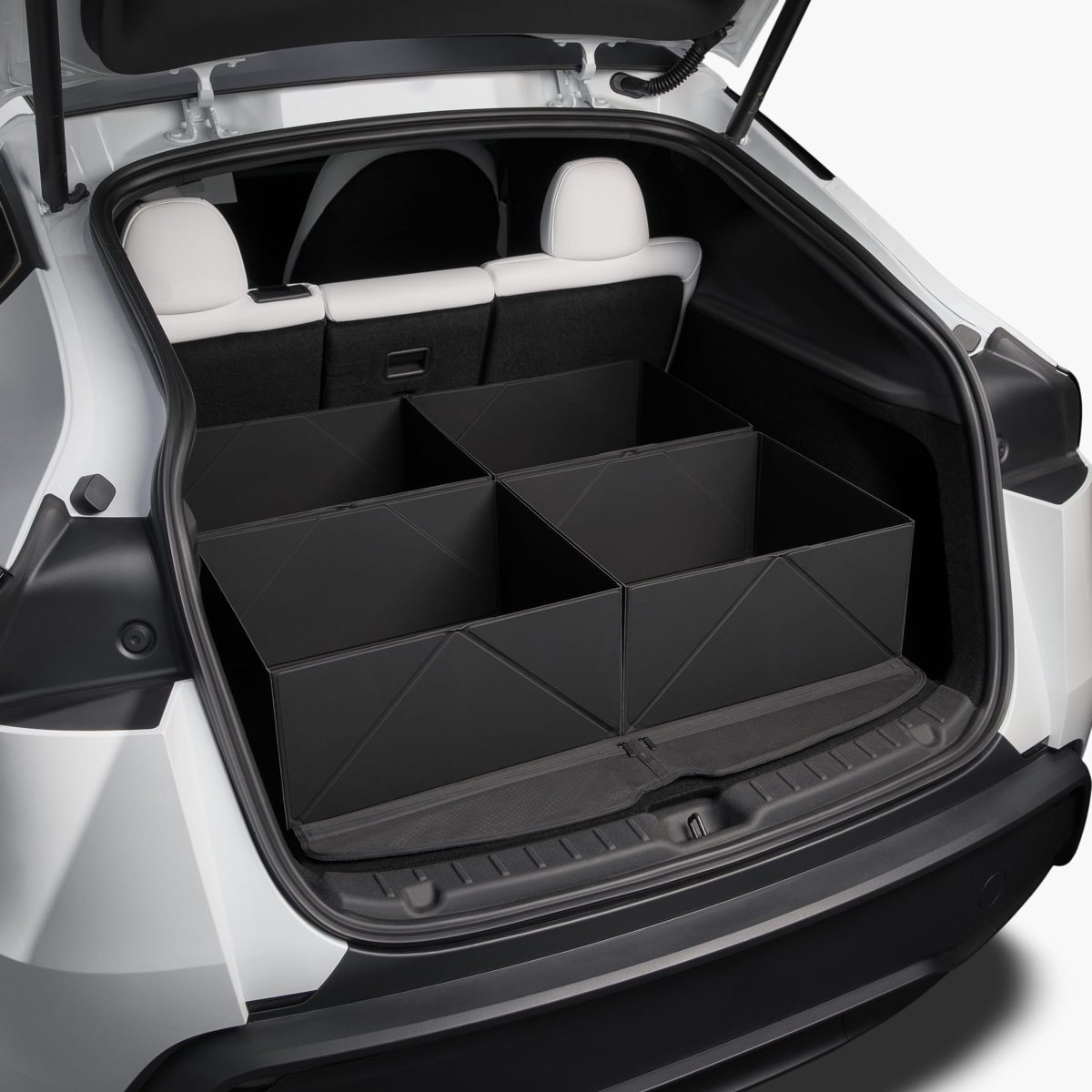 Tesla Model Y expandable trunk organizer