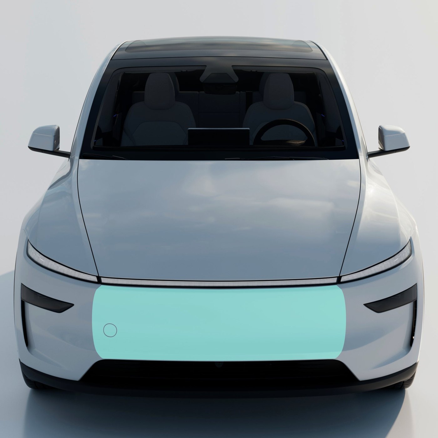 TWRAPS mini bumper paint protection film for Tesla Model Y Juniper Standard