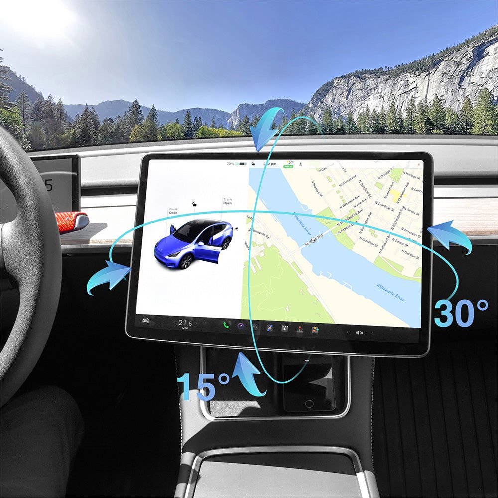 Yeslak Tesla screen swivel bracket