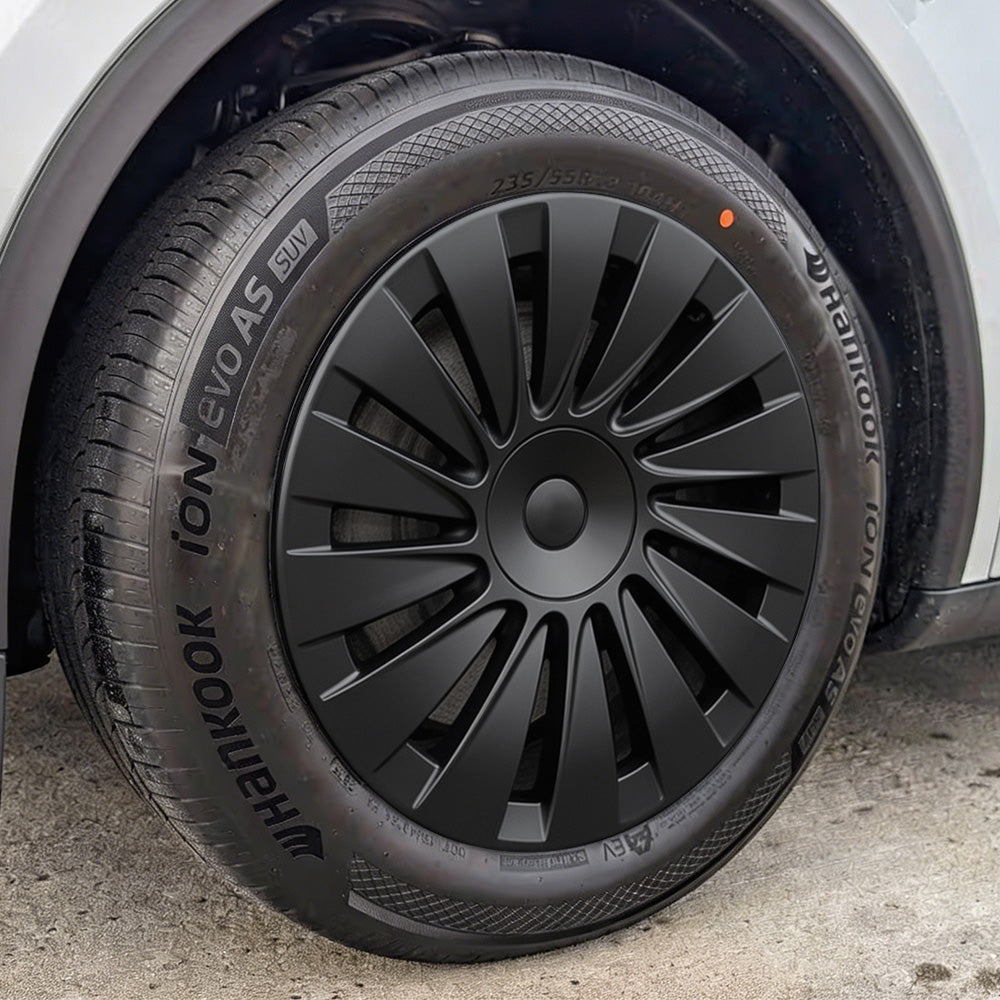 Yeslak YSLK-E0196 18-inch induction-style wheel covers for Tesla Model Y Juniper Standard Aperture wheels
